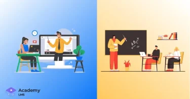 online education vs traditional education (comparison intent)